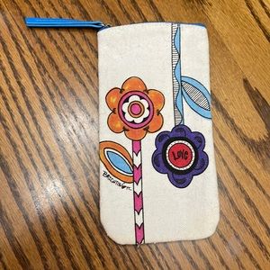 Brighton Flower Power Zipper Case